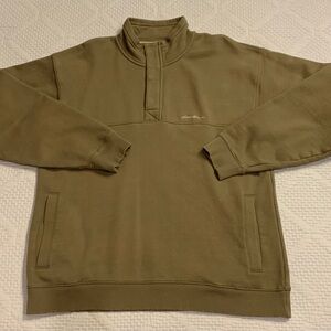 Eddie Bauer Mens quarter zip pullover size XL Tall